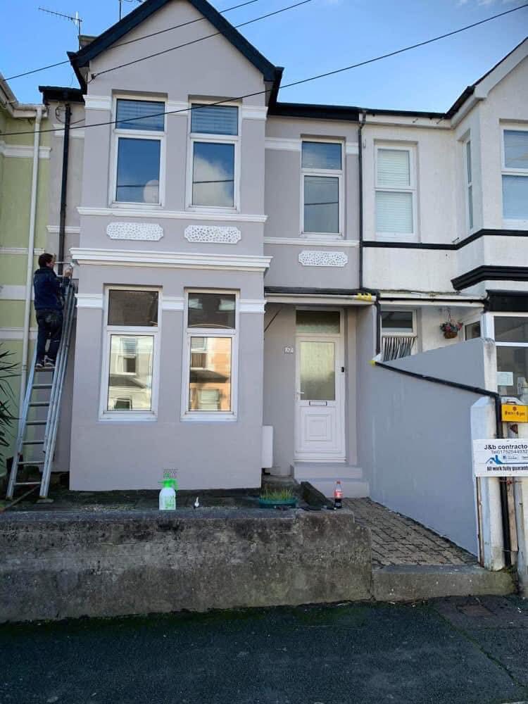 Completed roof replacement project in Cullompton