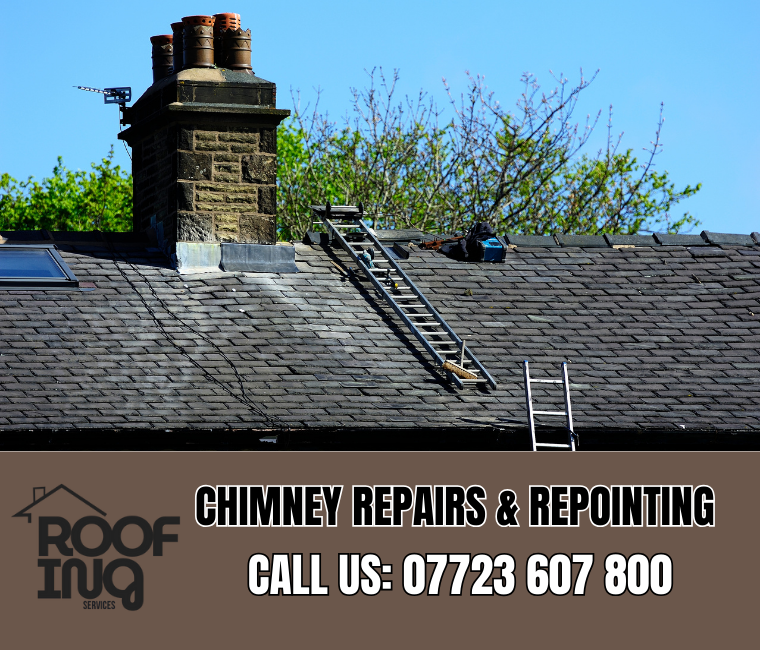 Chimney repair and repointing services in Cullompton