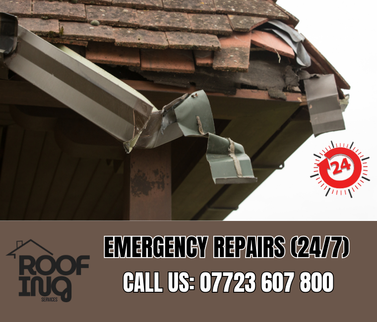 24/7 emergency roof repairs across Cullompton