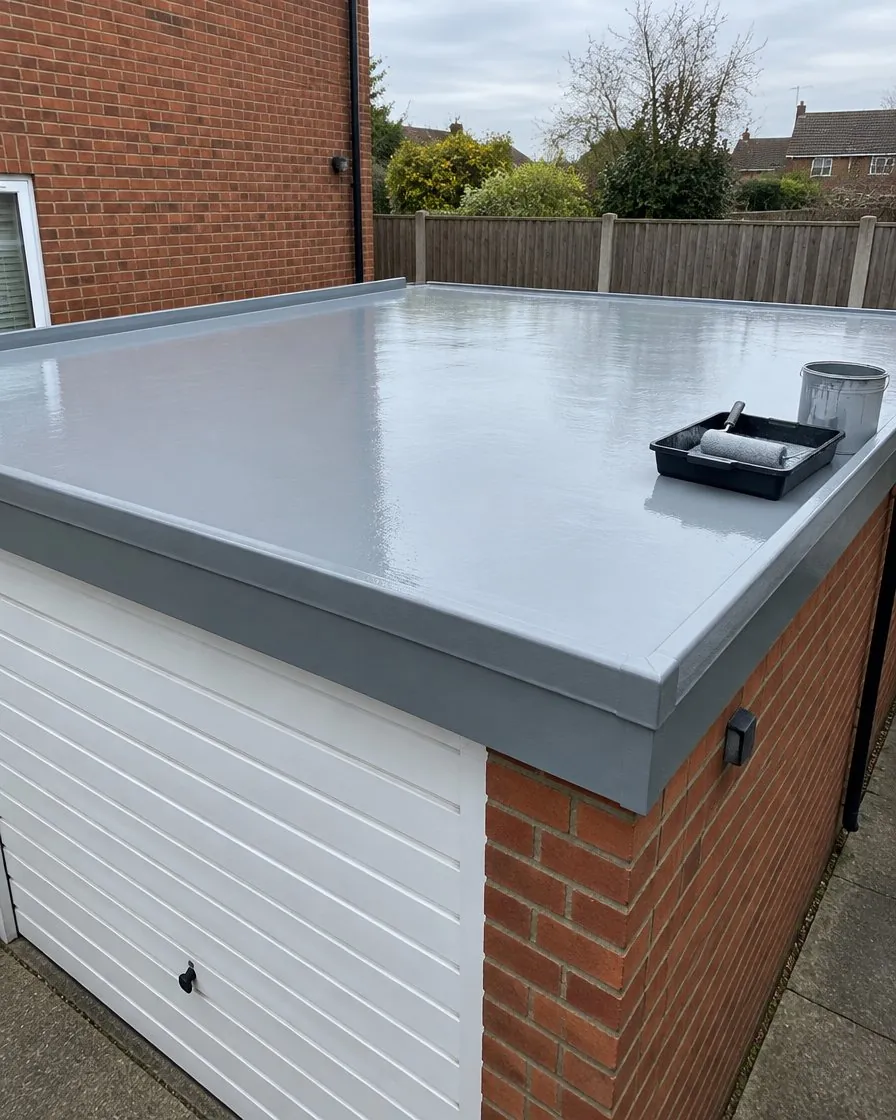 Garage roof replacement in Cullompton