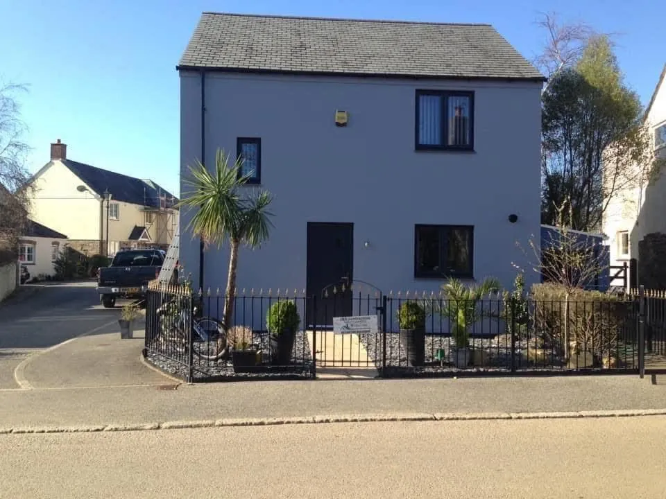 Finished exterior painting and roofline work in Cullompton