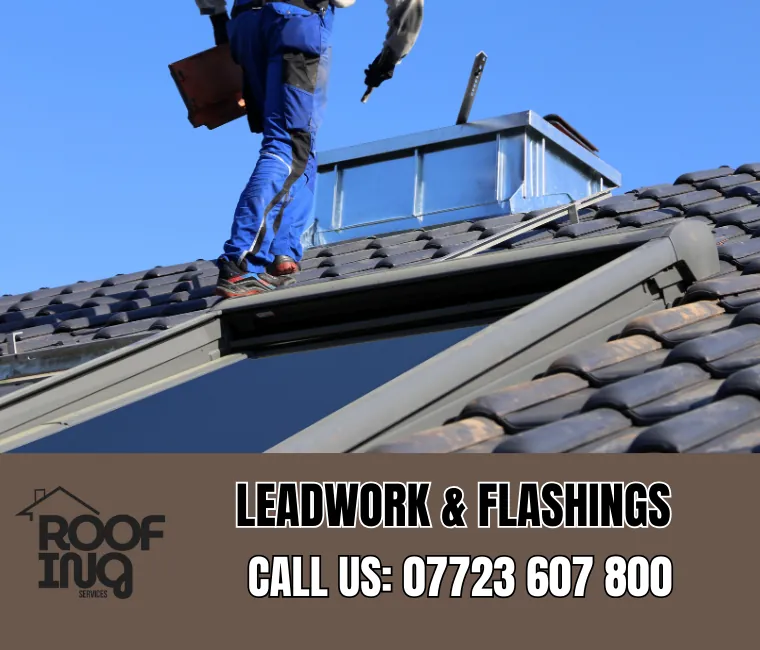 Lead roofing and flashing work in Cullompton